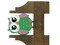 12 22mm Green Wooden Owl Beads Wood Animal Beads Cute Bird Beads
